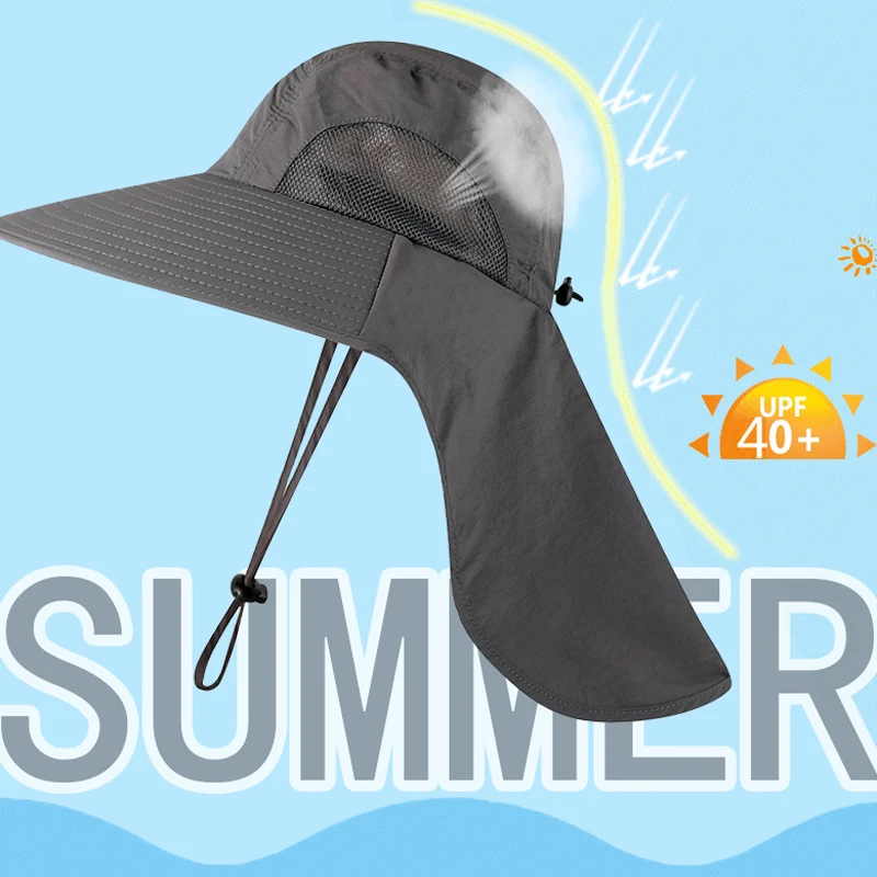 Fishing Sun Hats UV Protection Outdoor Sunshade Fisherman