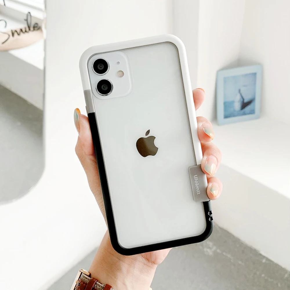 Colorful Soft Bumper TPU Silicone Anti-Knock Mobile Phone Case