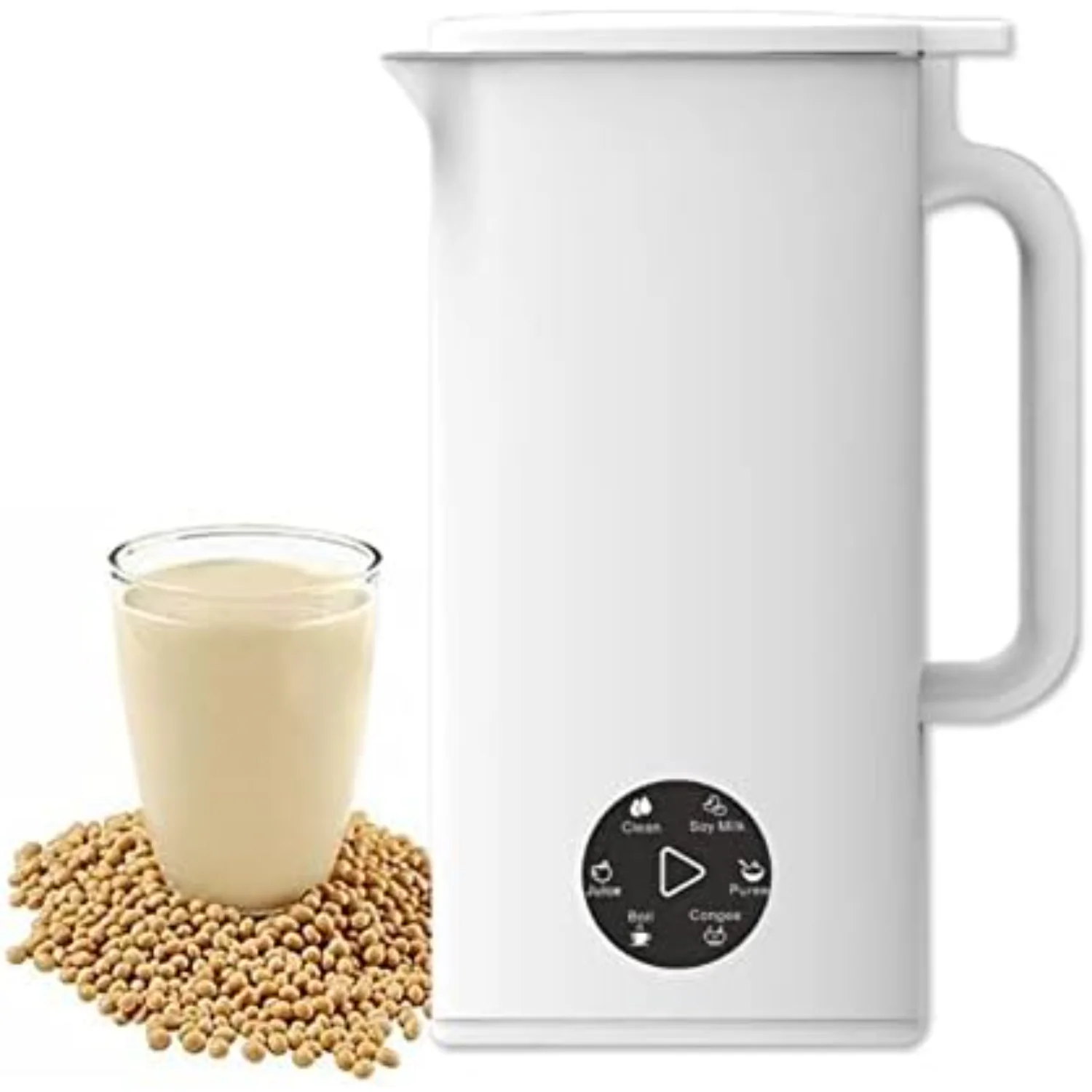 6-in-1 Portable Soy Milk Maker & Blender - خلاط وصانع حليب الصويا المحمول 6 في 1