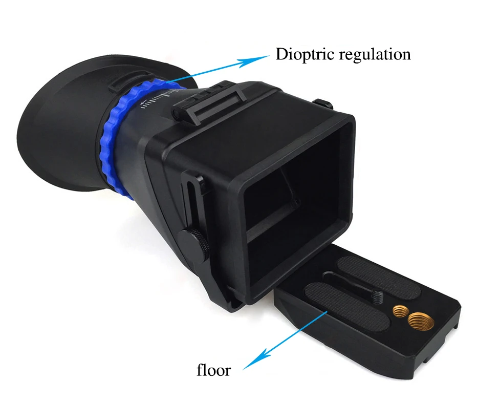 Description Picture 5 of itemSeafrogs Universal 3.0X LCD Viewfinder 3 inch 3.2 inch flip LCD screen 3 magnification viewfinder for Iconic Brand Nikon Iconic Brand Olympus