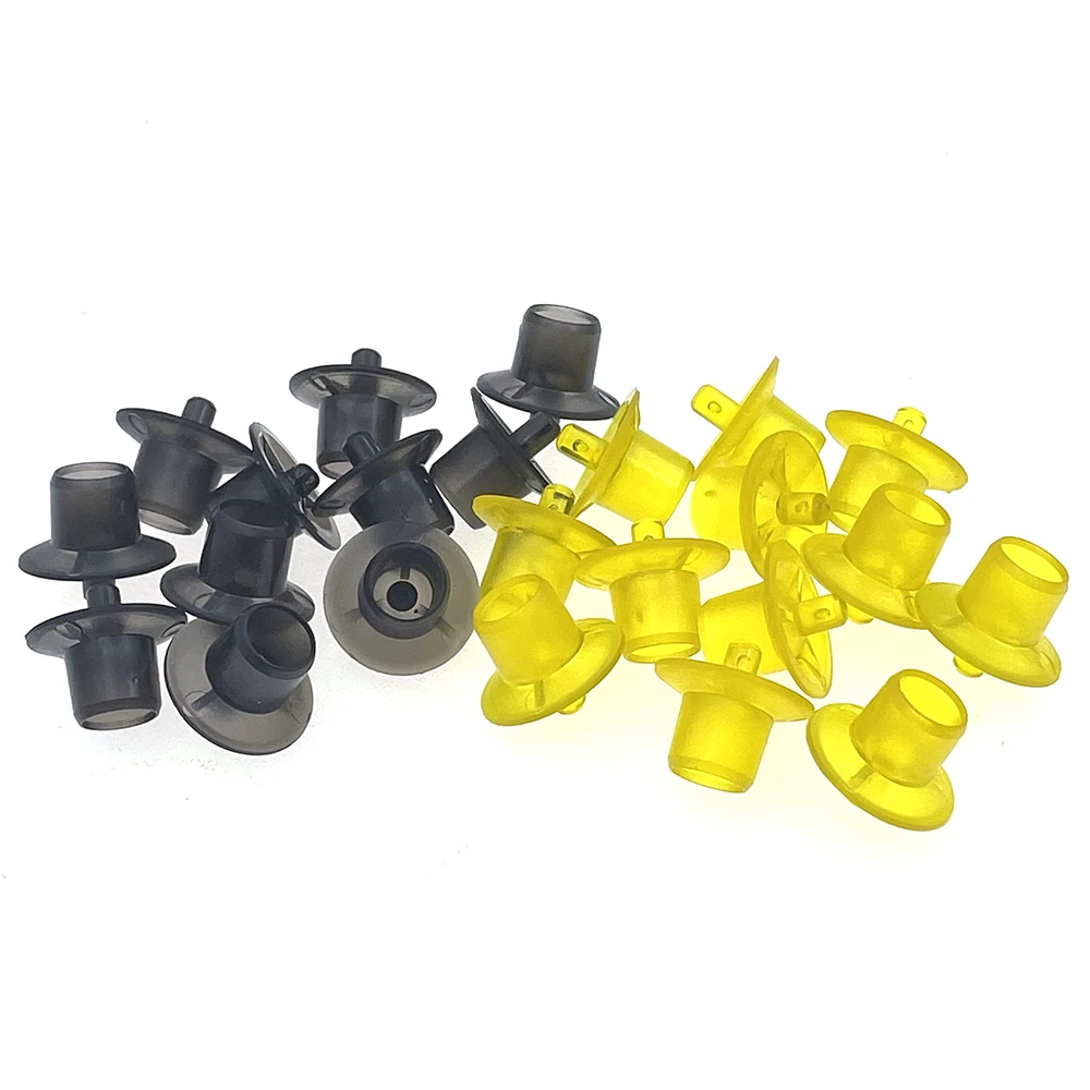 JZBZ Mutil Color Cell Base Mount For Frame Larva Egg Worm Cup Transfer Plastic Queen Rearing Breeding Beekeeping Tools Bee 50PCS