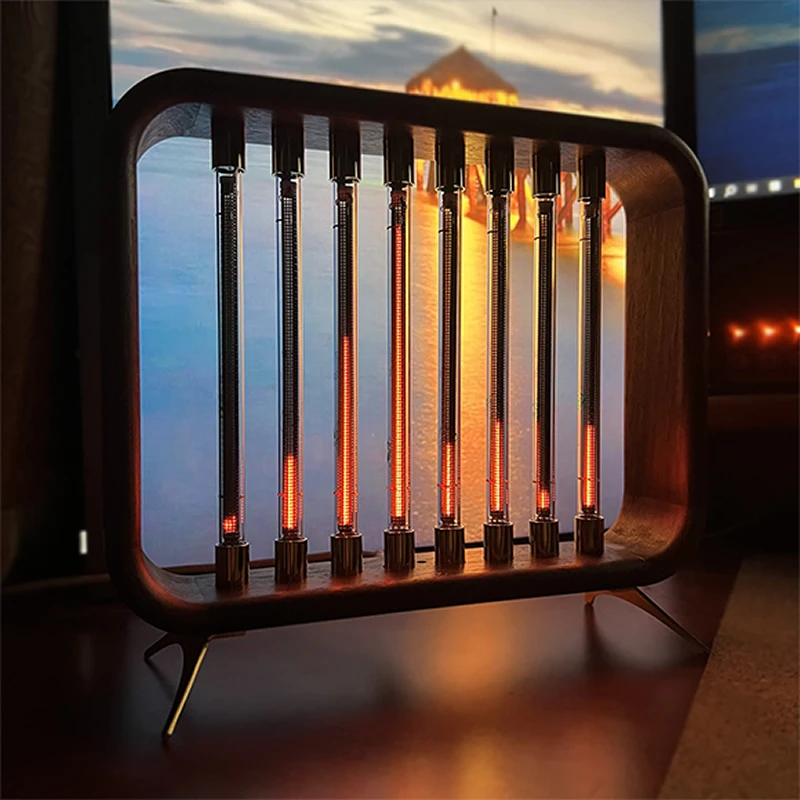 Retro IN13 Nixie Tube Spectrum Meter Pickup Atmosphere Light Voice Control True Glow Music Spectrum Rhythm Light 7-Segaments 2