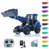 RTR LESU MCL8 RC Hydraulic Loader 1/14 Metal Remote Control Car Model Engineer Vehicles with Sound Light Set RC Toys THZH1776 1