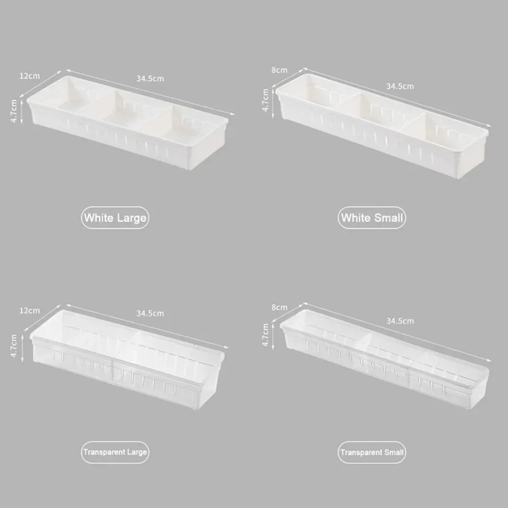 Drawer Sorting Storage Box Freely Combined Boxes Detachable Partition Stationery Storage Box Removable Cosmetics Jewelry Drawer 6