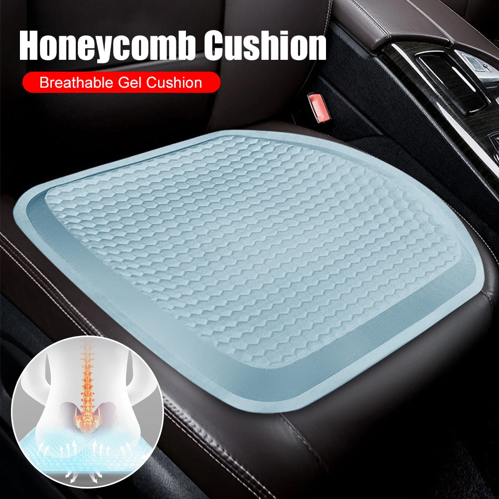 Summer Gel Seat Cushion Breathable Honeycomb Design For Pressure