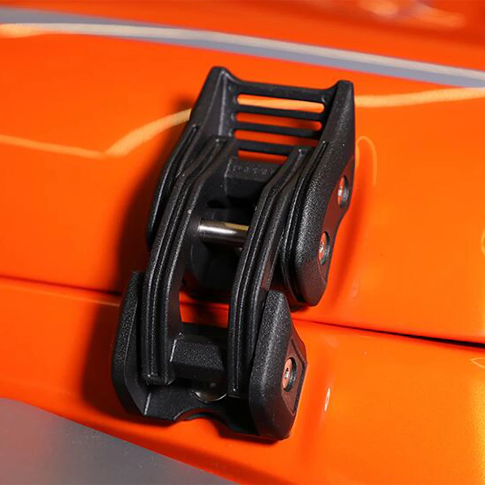 

Lantsun J371 Hood lock for Jeep for wrangler JK 2007-2017 Aluminum Alloy bonnet lock