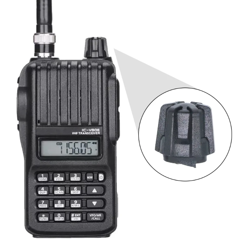 

Communication Radio Rotary Dial Power Volume Knob Button for IcomIC-V80 Intercom P8DC