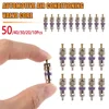 10-50pcs R134a Car A/C Valve Cores for BMW Mercedes Benz Audi Copper Air Conditioning Valve Cores Car Exterior Repair Parts 1