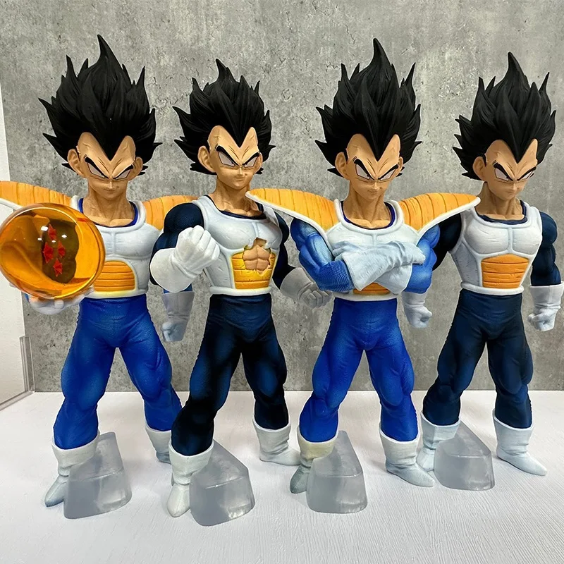 Anime Dragon Ball Z Gk Dragonball White Grotto Vegeta Take Dragon Ball Standing Posture Pvc Action Figure Modello Da Collezione Giocattolo
