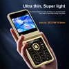 SERVO P20 Ultra Thin New Folding Mobile Phone GSM 4 SIM Standby 2.4 Inch Flashlight Speed Dial FM Radio Magic Voice Cellphones 2