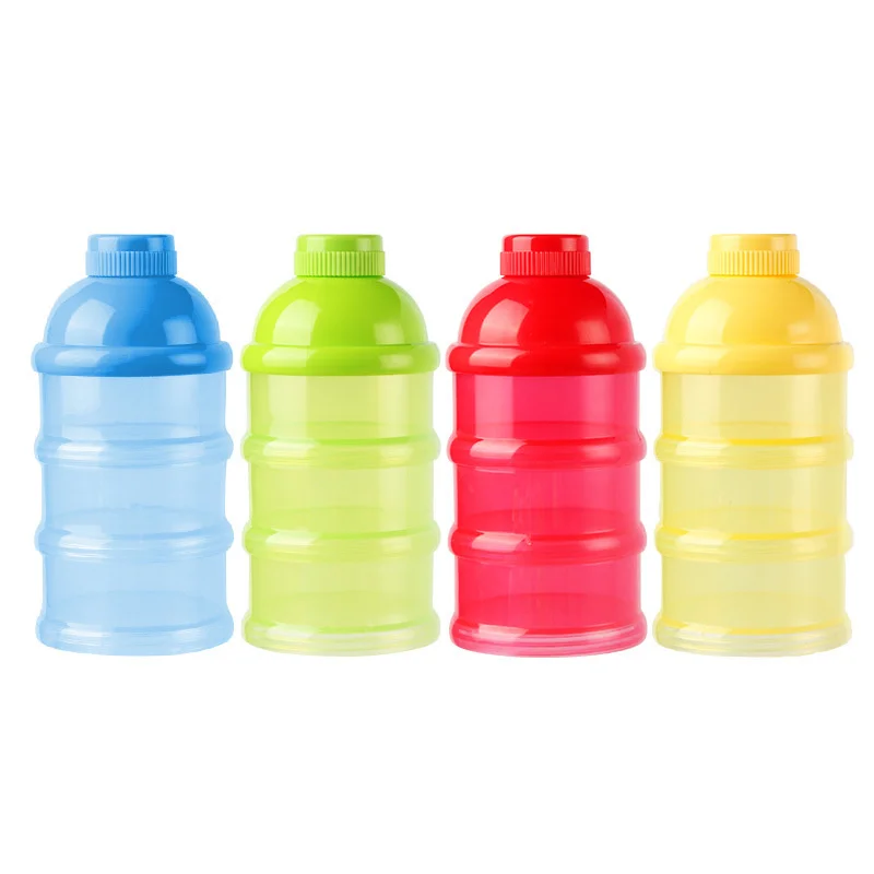 Snack Box 3 Layer Snack Box Baby Food Container Outdoor Portable Infant Milk Powder Formula Dispenser Essential Cereal Food Storage Box