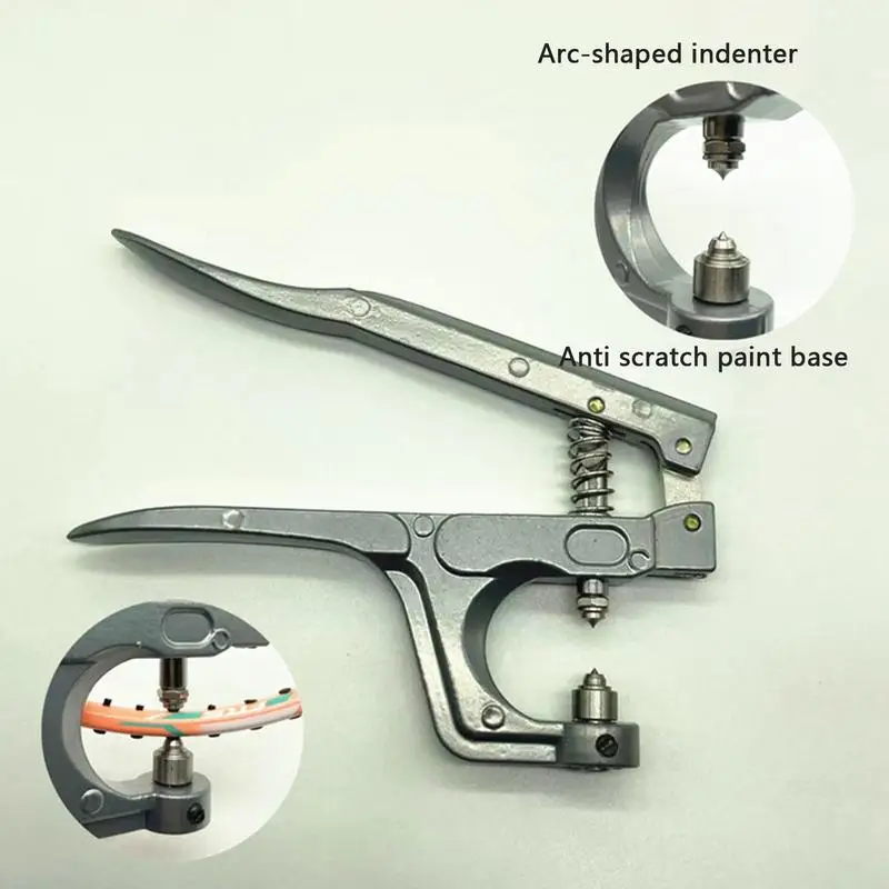 Badminton Stringing Clamp Handheld Portable Grommet Eyelet Plier Crimping Badminton Racket Cold Press repair