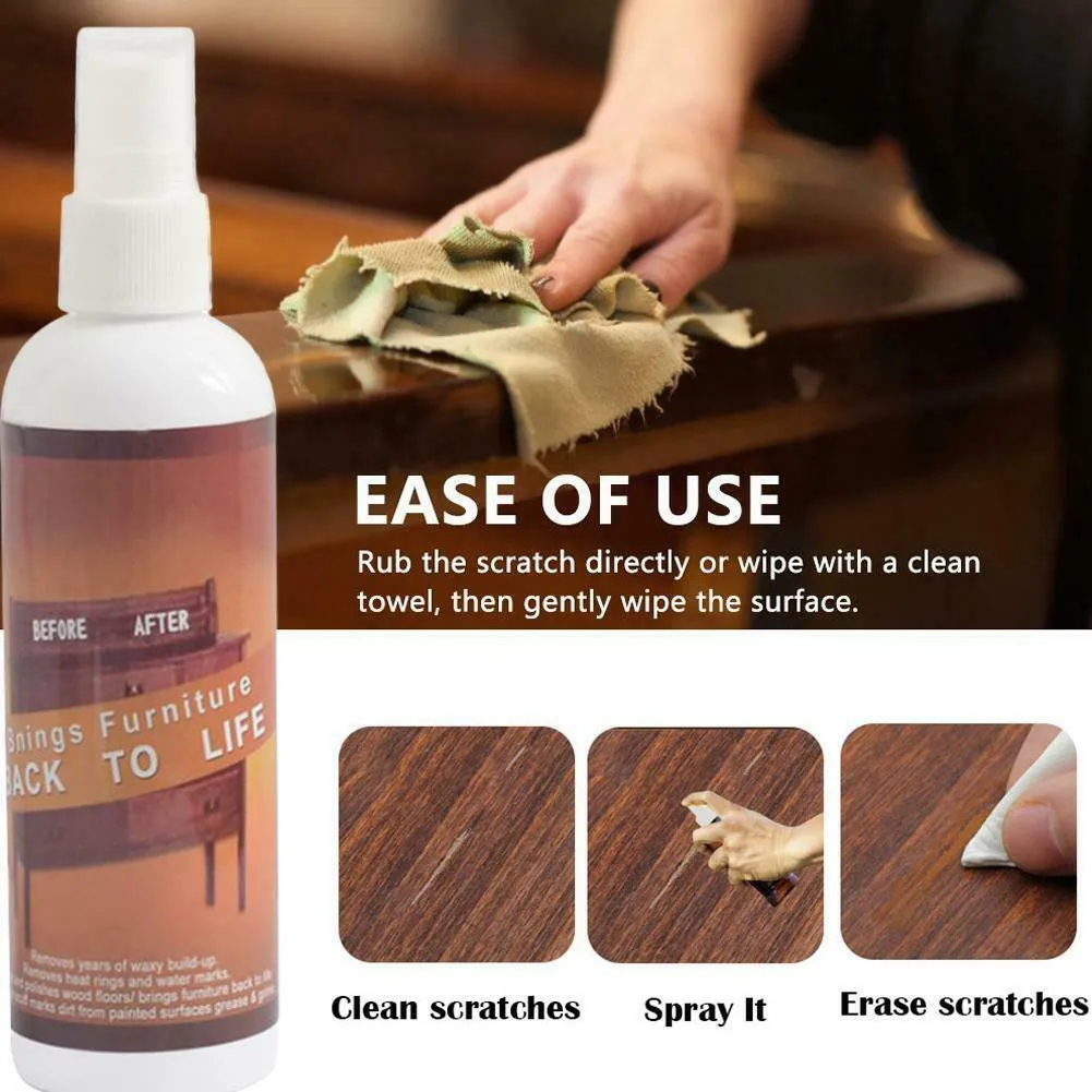 120ml Wooden Furniture Touch Up Kit Furniture Floor Tile Scratch Filler Remover Glue Cream Wax Polymer Resin DIY Repair Tools