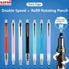1pcs Uni Mechanical Pencil M5-559 0.3/0.5/0.7mm Lead Kuru Toga ADVANCE Low Center of Gravity Rotary lapiseira papeterie kawaii 1