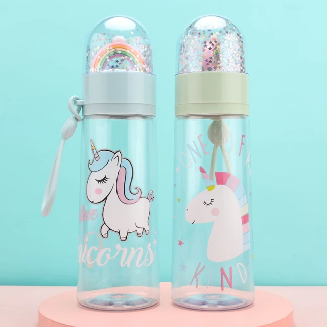 Portable Water Bottle Unicorn Design  Creative Cute Unicorn Water Bottle -  Water - Aliexpress