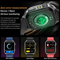 GUHUAVMI New Laser Therapy ECG+PPG Smart Watch Health Monitor Blood Lipids Uric Acid Heart Rate Tracking Monitoring Smartwatches - Image 5
