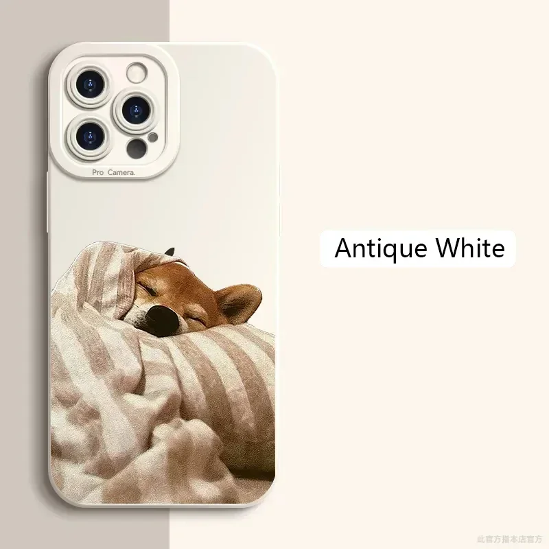 آيفون 15 برو ماكس حافظة الكرتون متعة القط كلب جراب...