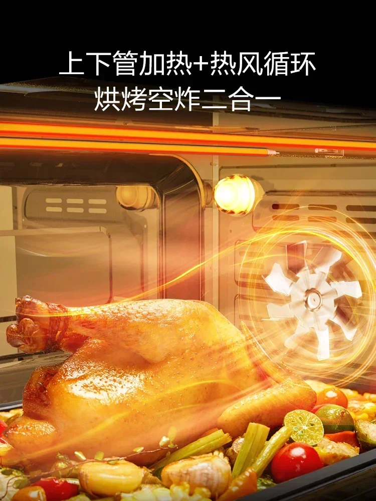 Electric oven. 38L large capacity. New. Air frying. Home. Multifunction. For cake/bread. Family oven Baking machine French fries 2