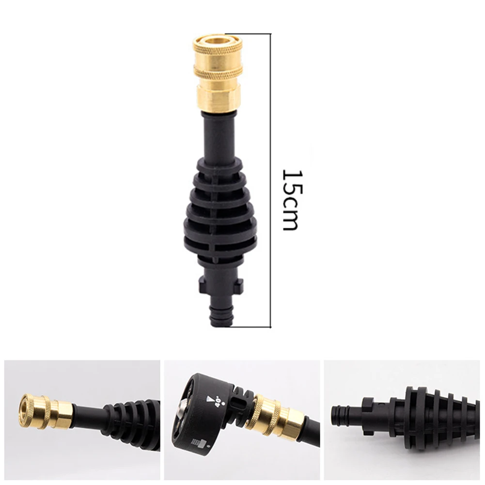 Pressure Washer Hose Adapter Replacement Extension Rod 15cm For Worx Hydroshot Quick Connect Spare Part