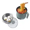 1.7L Electric Multicooker Non-stick Rice cooker Noodles boiler Food Steamer Hotpot Smart 600W fast heating Automatic Reservation 4
