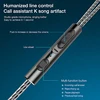 9D Surround HIFI Heavy Bass Headset 3.5MM/Type-C Digital Chip With Mic In-Ear Wired Headphones Music Sports For Samsung Android 5
