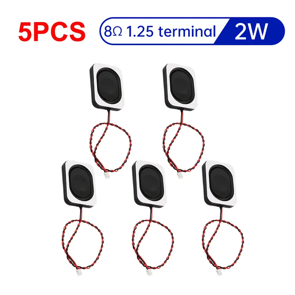 1-10PCS 4 ohm 3W/ 8 ohm 2W Speaker Square Small Cavity Notebook Computer 3525/2535 Ultra-Thin Box Speaker image 8