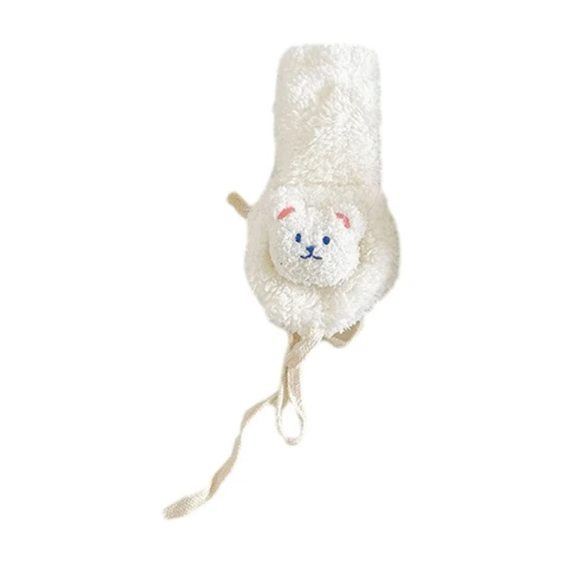 Lovely Bear Ear Cover Ear Warmers for Kids Outdoor Winter Activities
