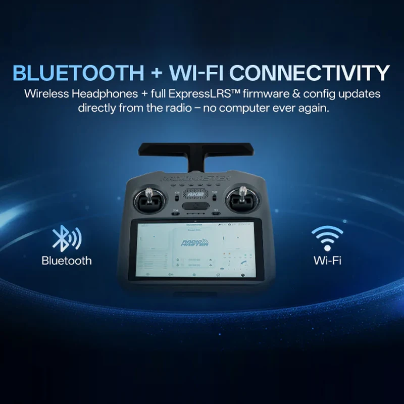 รูปสินค้า รีโมทควบคุมโดรน 2.4GHz 16CH สำหรับ FPV และเครื่องบิน