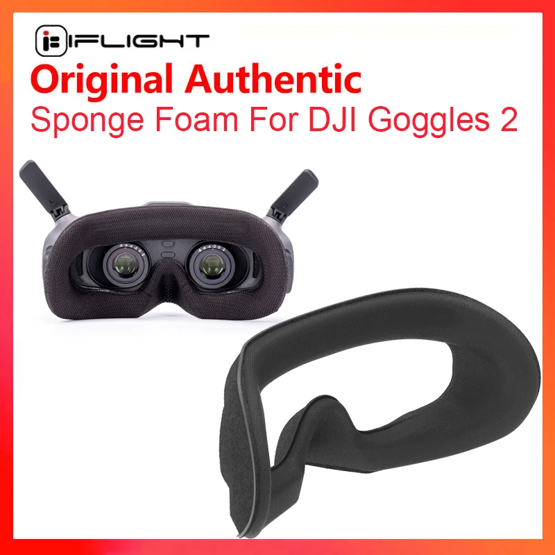 

iFlight DJI Goggles 2 Sponge Foam Padding V2 Light Leak Reduction For RC DIY FPV Racing Drone