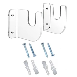 Acrylic Skateboard Wall Holder - Stylish Non - Slip Display Rack for Home Decor, Easy Installation (Transparent)