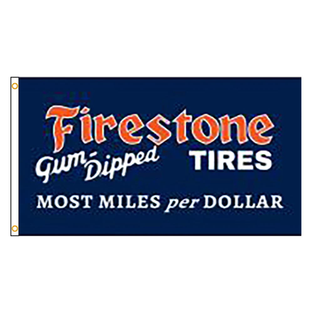 Pneumatici Firestone 60X90Cm La Maggior Parte Delle Miglia Per Arazzo Banner Bandiera Dollaro