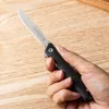 Small Folding Scalpel Knife EDC Carbon Fibre Handle Utility Knives With Clip Compact Keychain Boxcutter With Replaceable Blades 1