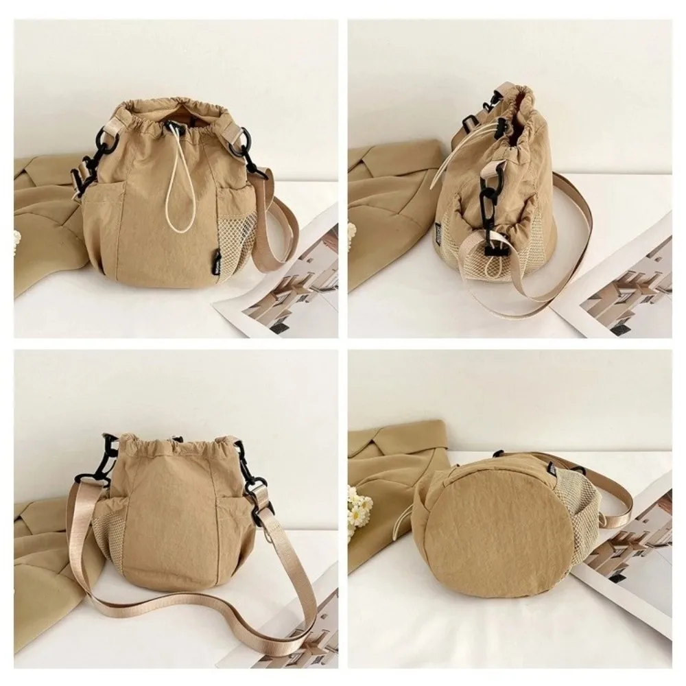 Fashion Single Shoulder Shoulder Bag Nylon Lightweight Small Bag Solid Color Women's Bag Outdoor