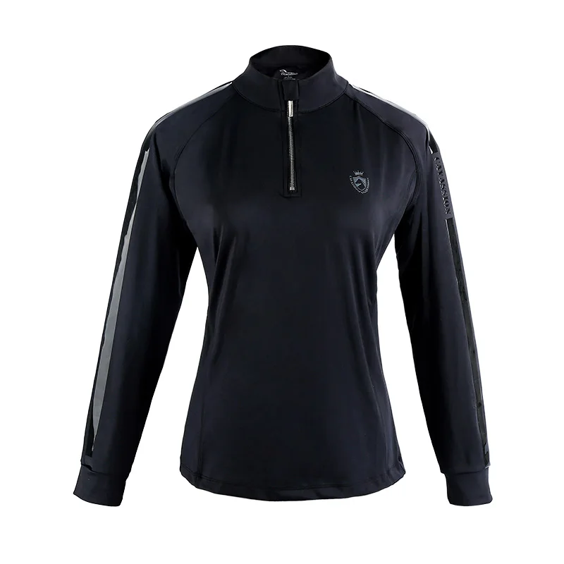 cavassion-long-sleeve-equestrian-clothes-riding-horse-breeches-black-color-riding-t-shirt-adult-ride-horse-coat-and-pants-sets