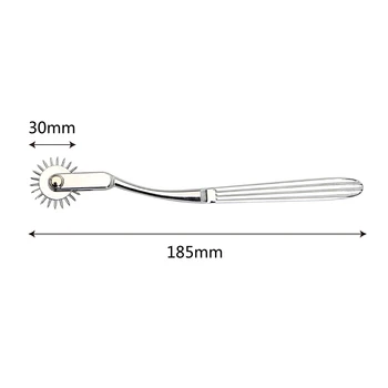 BDSM Sex Roller Pin Wheel Nipple Breast Slave Fetish Penis Tongue Body Stimulator Adult Games Sex Toys for Couples Sex Products 2