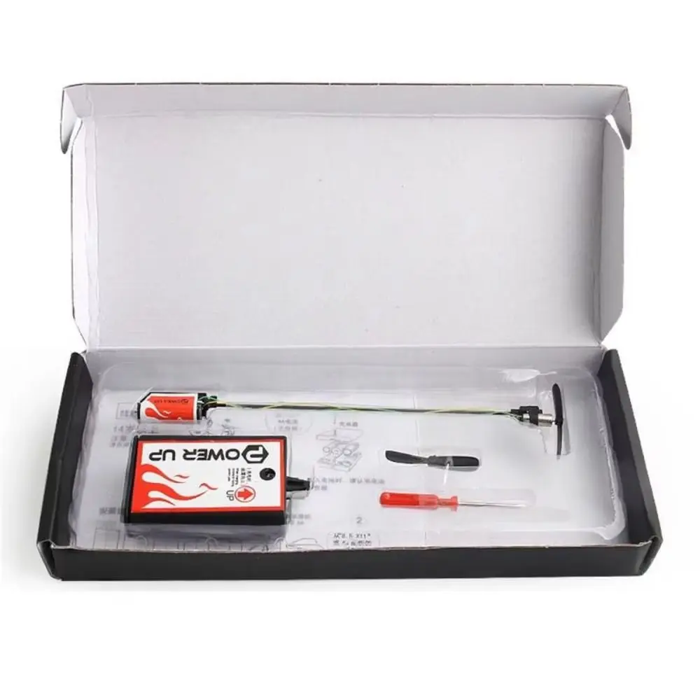 Hand Throwing Airplane Electric Model Motor Power Flying Toys Folding Paper Plane Develop Cognition DIY Plane Paper Airplane Toy