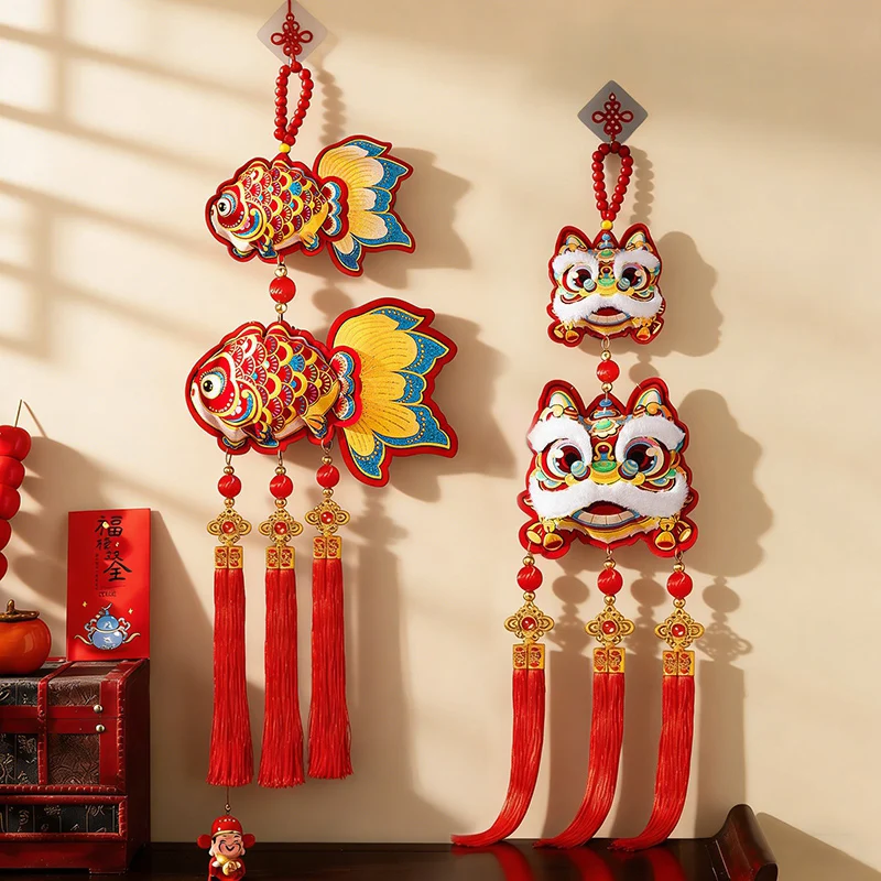 New Year Hanging Decorations 2026 Lunar New Year Hanging Tassels