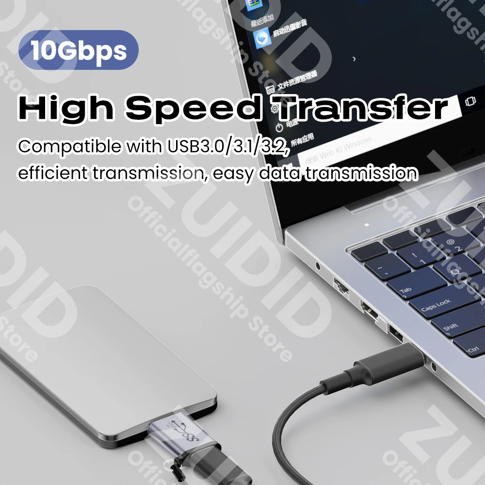 USB A/C to Micro B 3.0 Adapter 10Gbps Super Speed Data Sync Converter Macbook Pro Samsung HDD SSD Type C to Micro B Adapter usb adapter