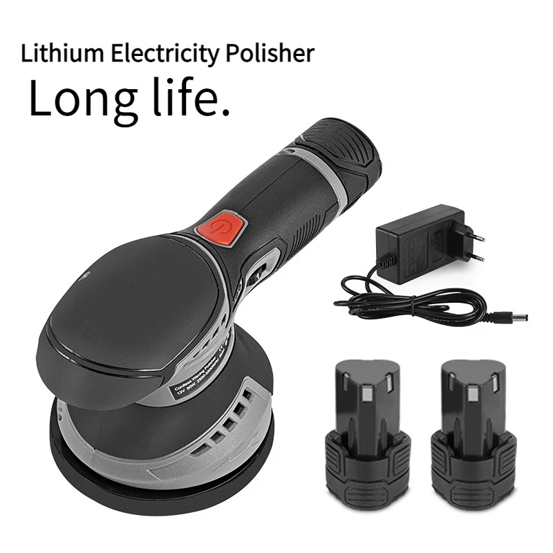 12V Cordless Car Polisher Wireless DA Car Polishing Machine Brushless