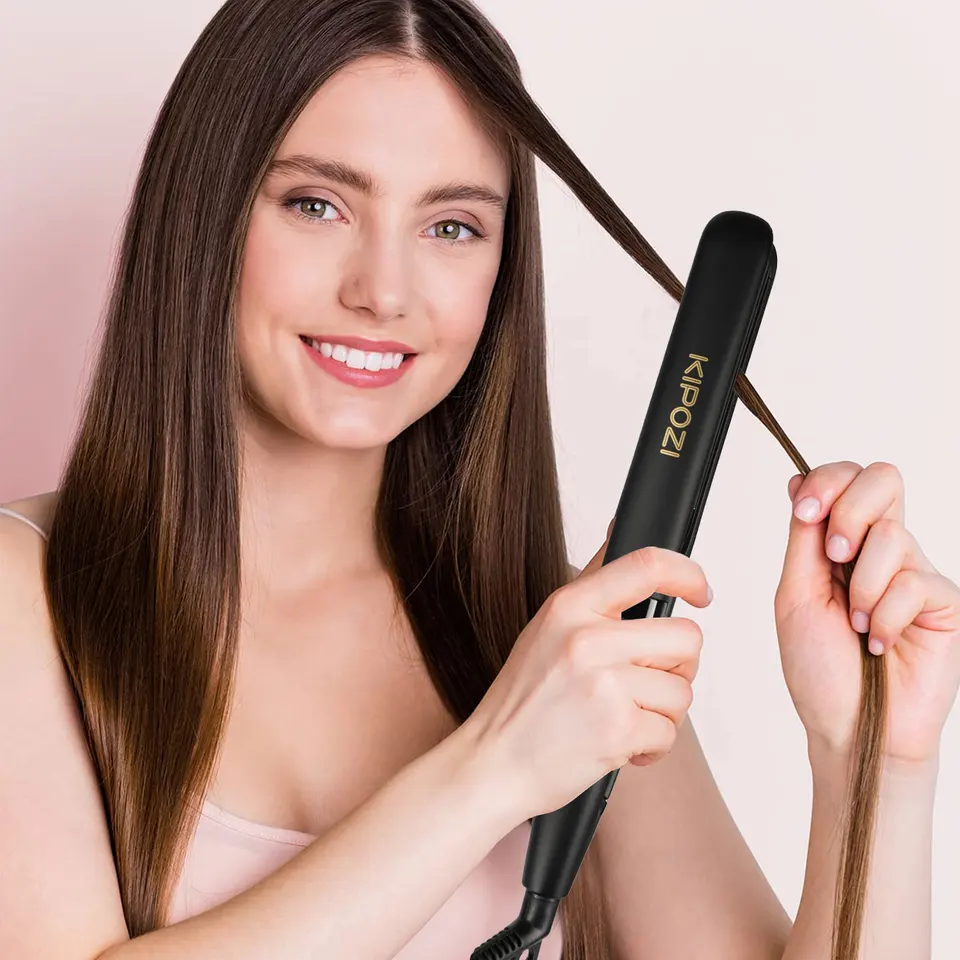 KIPOZI Professional Titanium Flat Iron Hair Straightener