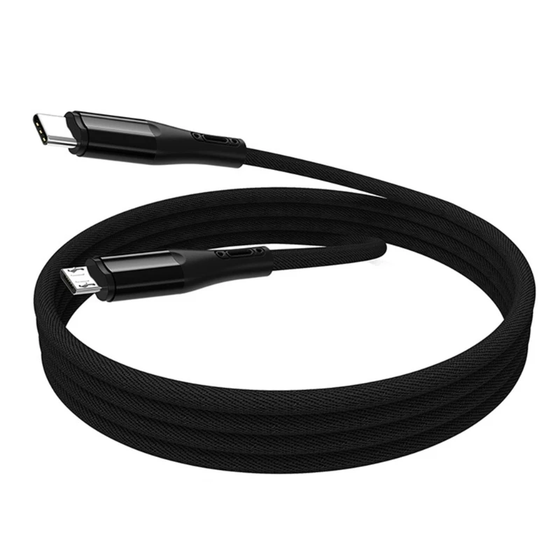 

UsbC TypeC to Micro USB Cable Bidirectional OTG Adapter Data Cord 100/150/200CM
