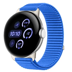 Durable Nylon Sports Watch Strap - Adjustable Replacement Band for Pixel Watch 4 41mm (U)