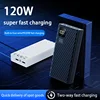 200000mAh 120W Power Bank Super Fast Charging Digital Display Large Capacity Portable Travel Charging for Xiaomi Huawei Phones 1