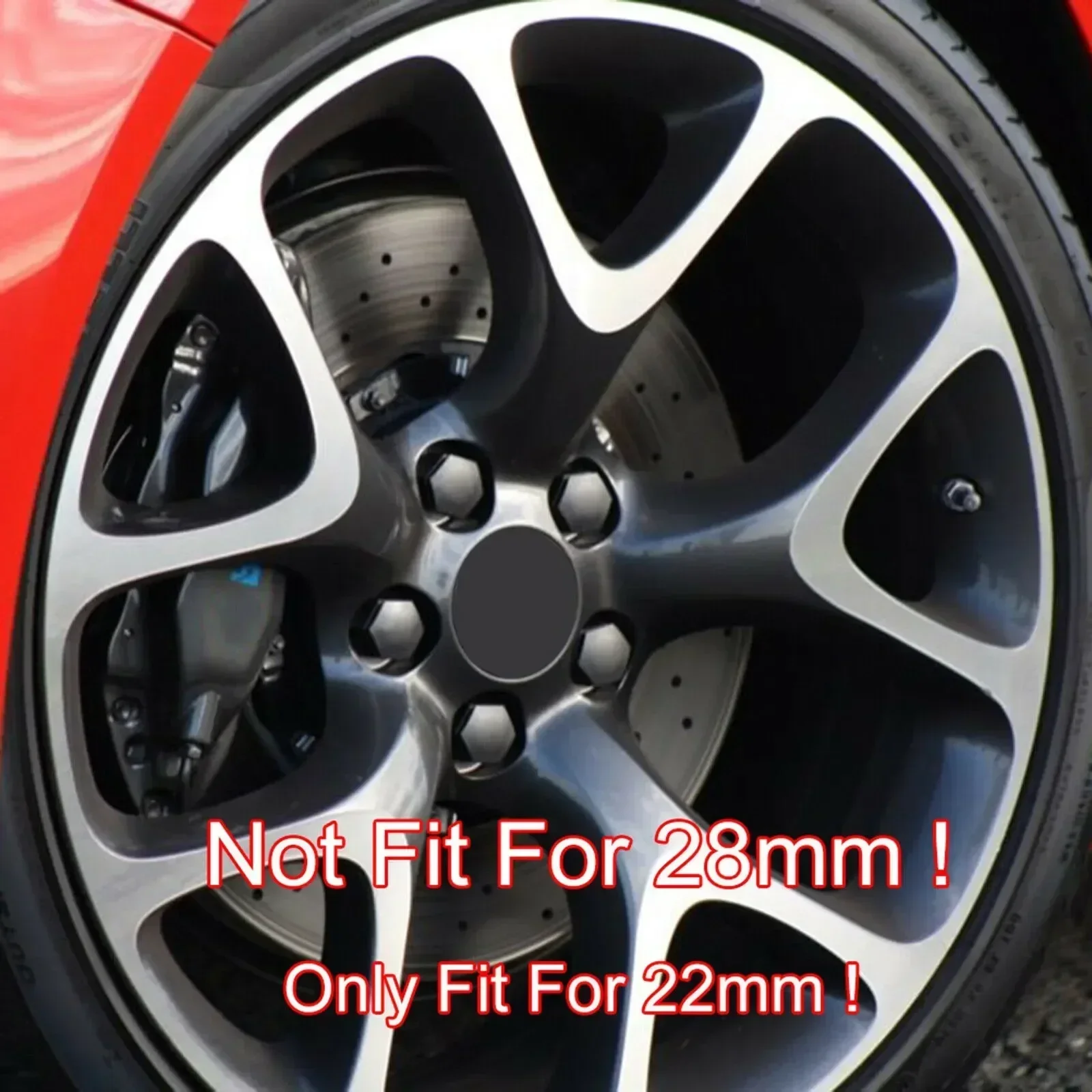 wheel nut caps 24 PCS for Vauxhall Insignia Opel Insignia 2010-