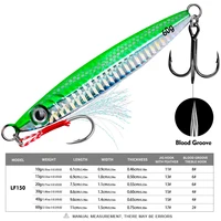PROBEROS 1pc Metal Jig 10g 15g 20g 30g 40g 60g Durable Bionic Hard Bait with Realistic Design - Perfect Sea Fishing Accessory 2