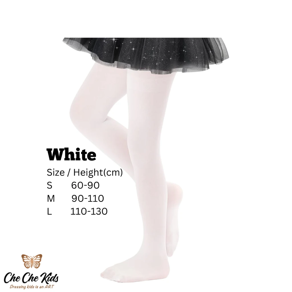 Kids Girl Pantyhose Soft Cotton Tights Thin Ballet Socks Dancing Socks Black Halloween Comfortable Pantyhose