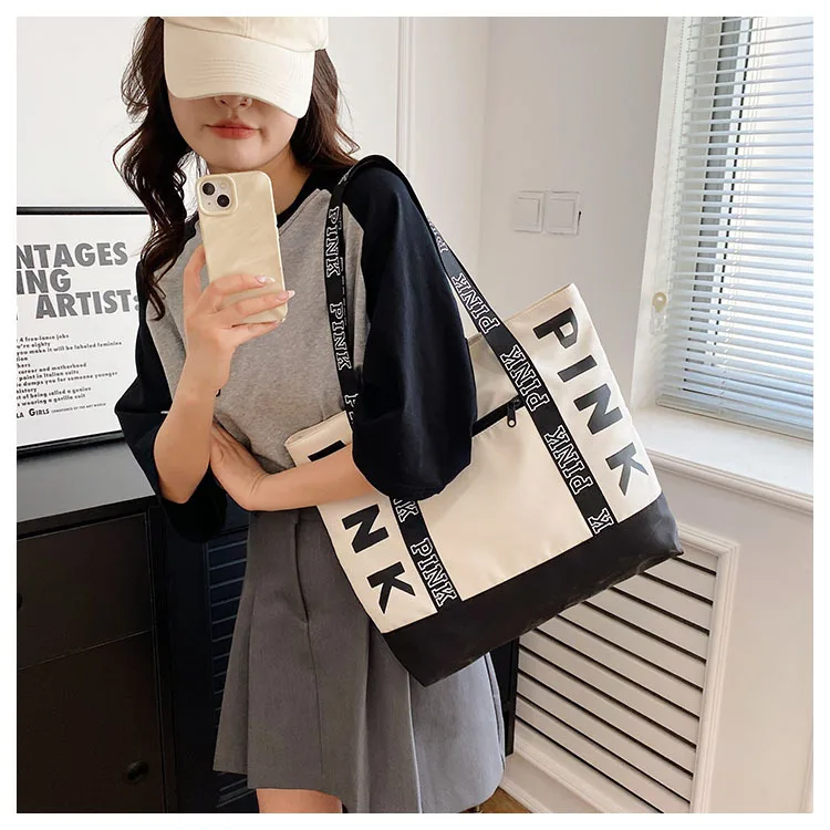 Large Capacity Tote Bag for Women - Stylish Shoulder Purse and Handbag