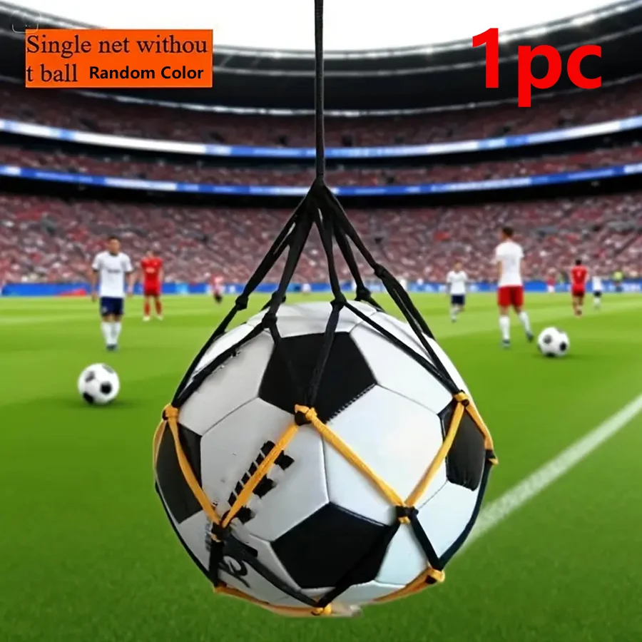 Torba na siatkę do koszykówki Gruba tkana siatka do przechowywania koszykówki Trwała nylonowa torba treningowa na siatkę do wszystkich rodzajów piłek ﻿