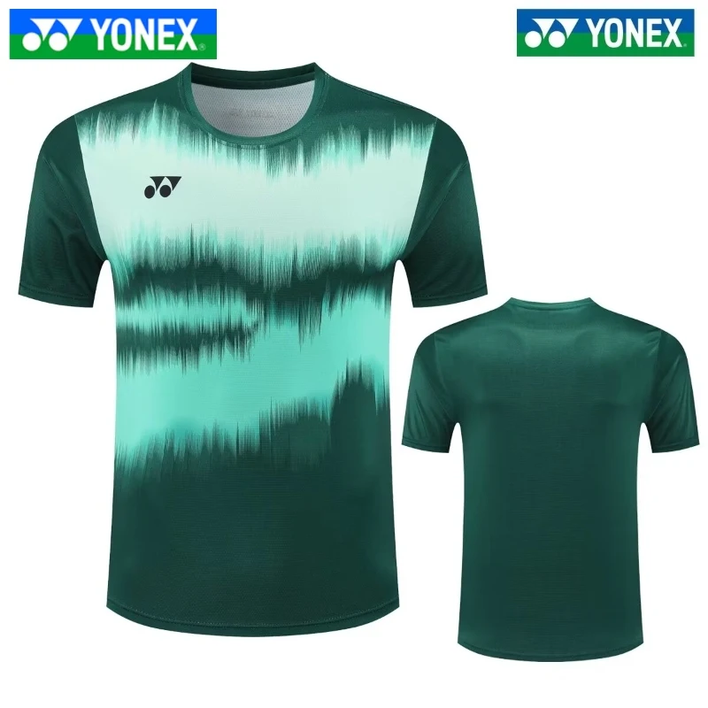 Yonex man shorts Badminton Training Suit Quick-drying Breathable Sweat-absorbent short sleeve top T-shirt Table tennis tog badminton shorts