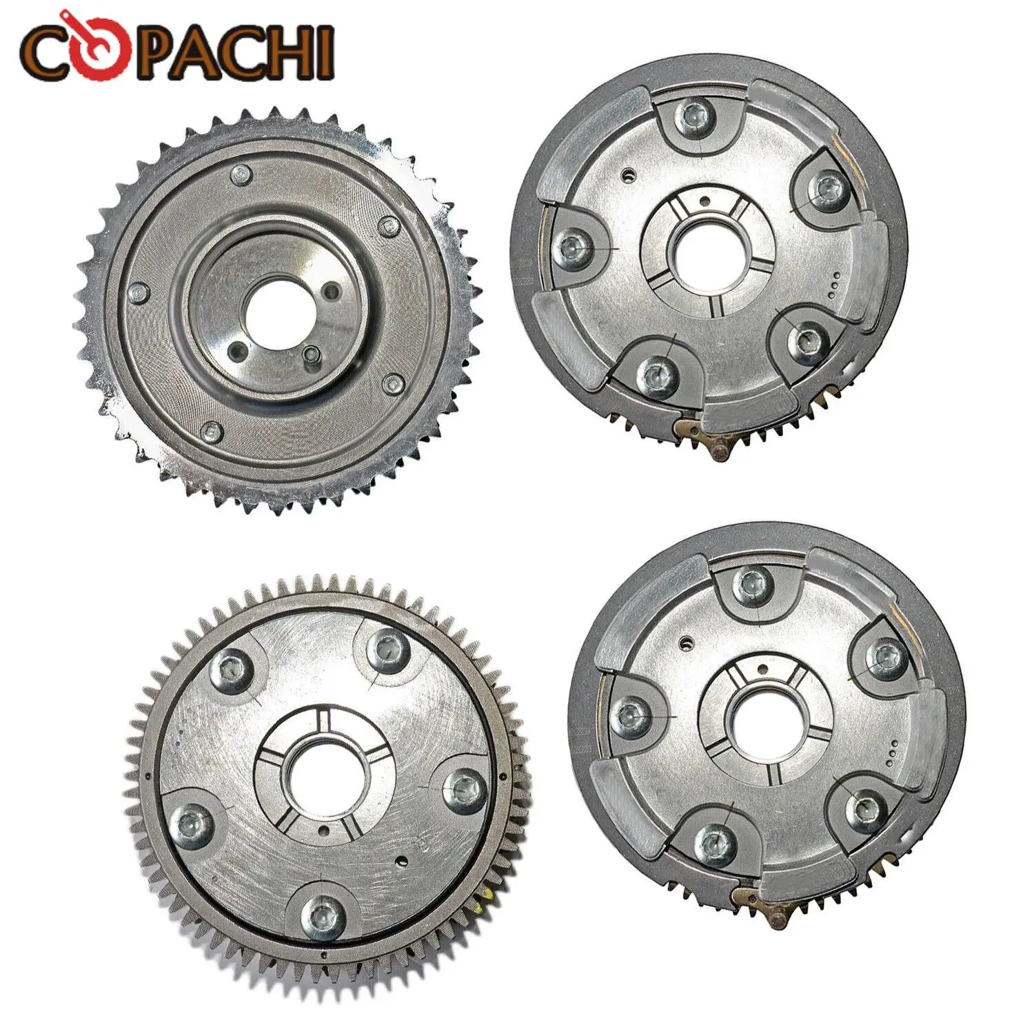 

4Pcs Left Right Intake Exhaust Camshaft Adjusters 2720505247 2720505347 2720506847 2720504347 for W203 W211 W164 W221